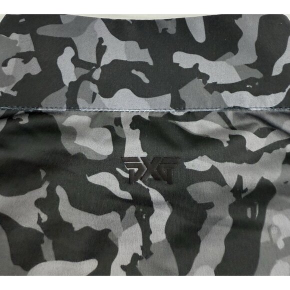 PXG Mens Essential Fairway 1/4 Zip Golf Pullover Shirt Size Small Black Camo - Picture 5 of 13